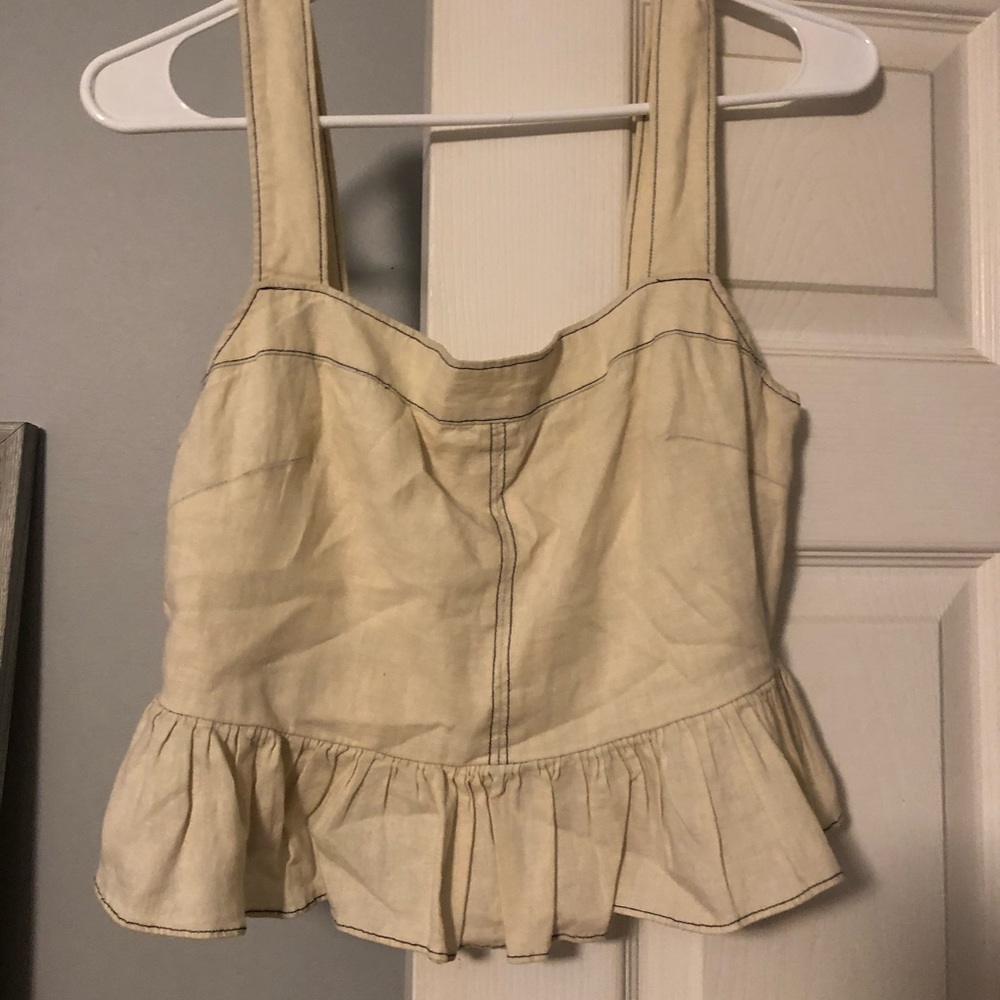 Urban Outfitters Beige Tank Top